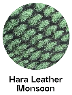 Kulit Ular Cetak Hijau